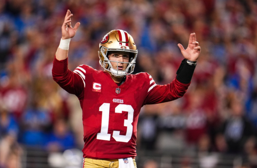 Anna Frey Look Alike Brock Purdy