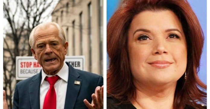 Peter Navarro and Ana Navarro