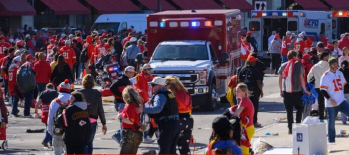 Two gunmen were charged for the shooting on February 14 at the Kankas City Chiefs Super Bowl parade.