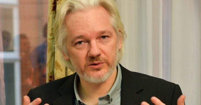 Photo of Julian Assange