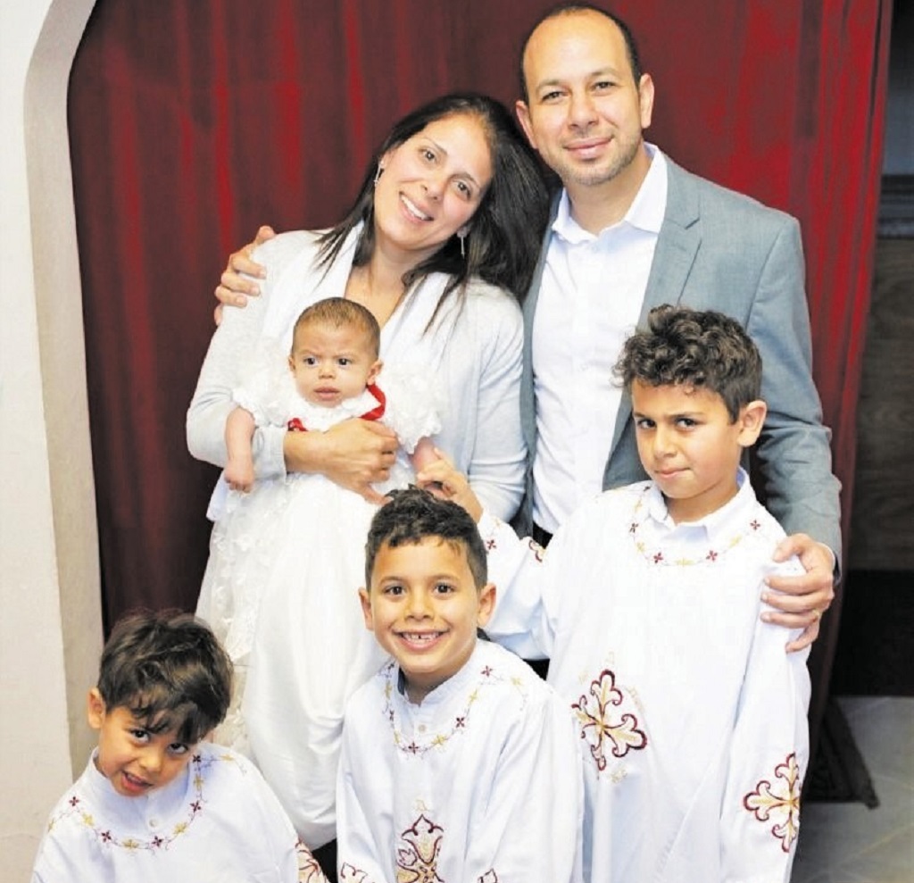 Nancy and Karim Iskander Kids